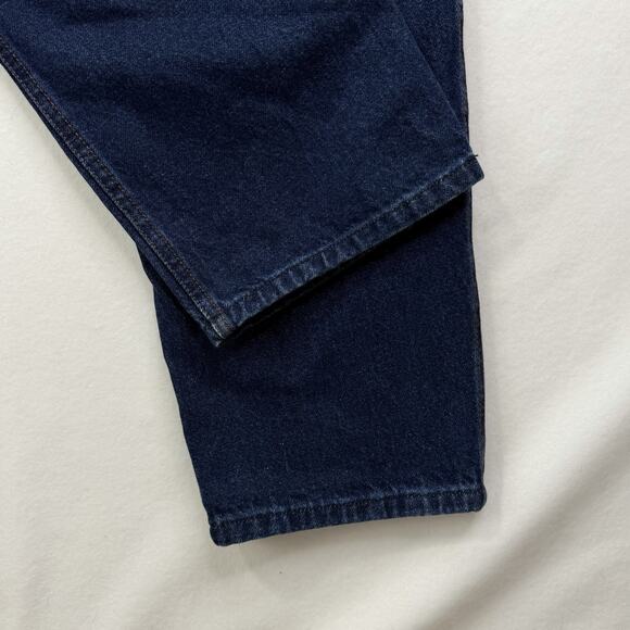 VTG Rockies Dark Wash Denim Jeans Women Sz 24 Inseam 32” High Waist Straight Leg - Picture 6 of 11